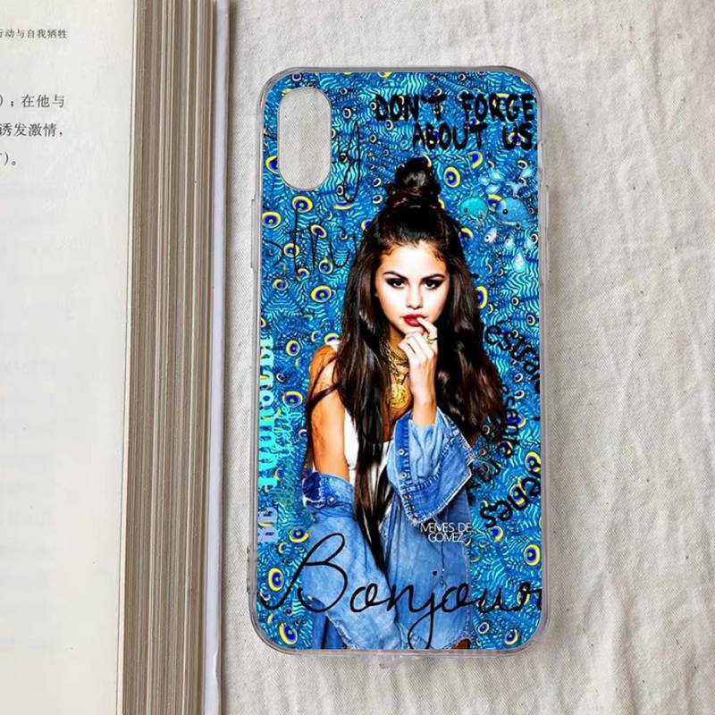 Selena Gomez Phone Case For iPhone 11 12 13 14 Mini Pro Max XR X XS TPU Clear Case For 8 7 6 Plus SE 2020