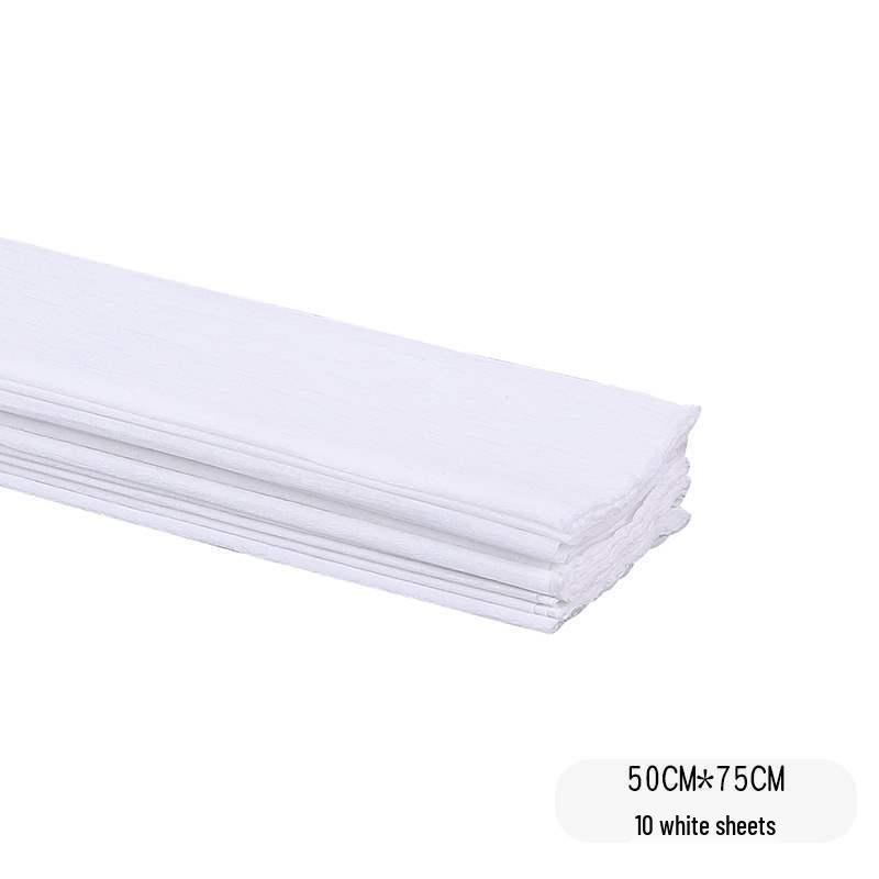 Pleated Colored Crepe Paper for DIY Handcrafted Roses and Carnations