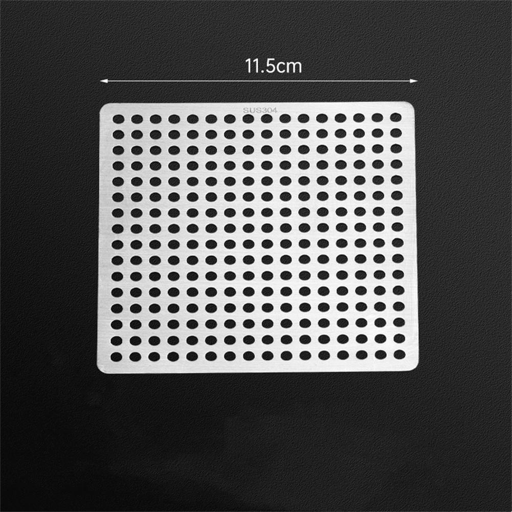 Stainless Steel Square Bathroom Shower Sink Strainer Drain Hair Filter Cover 7/7.5/8/9.2/9.8/11.5/12.5CM,15CM Bathroom Accessory
