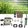 Filtro de Ar e Combustível do Carburador Carb Para STIHL FS38 FS45 FS46 FS55 KM55 FS80 FS85 Linha de Filtro de Ar e Combustível Junta do Carburador Peças Automotivas para Carro