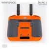 Pellicola WRAPGRADE per DJI RC 2 (Arancione neon)