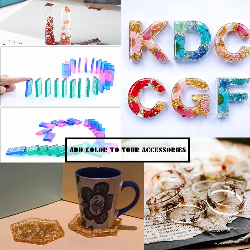 Transparent Epoxy Resin Molds Set Silicone Molds For Epoxy Resin Kit Silicone Moule For Jewelry Making DIY Craft Art Supplies