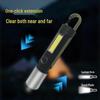 Portable Multi-Function Outdoor Flashlight with Side Light and White Laser