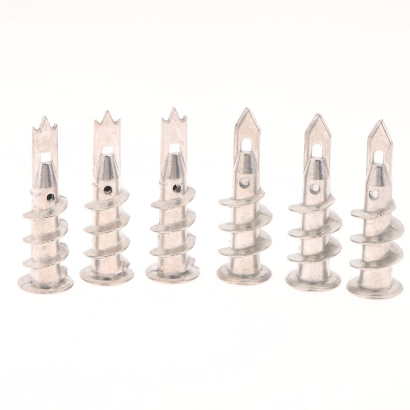 10 stk Sinklegert Stål Selvborende Anker 13*41mm Gipsplate Gipsvegganker Hulvegganker