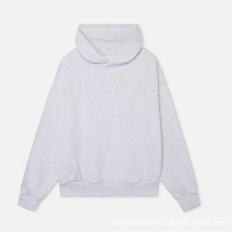 2026 Womens Washed Cotton Hoodie With Graphic Print - Slim Fit Long Sleeve Casual Sweatshirt