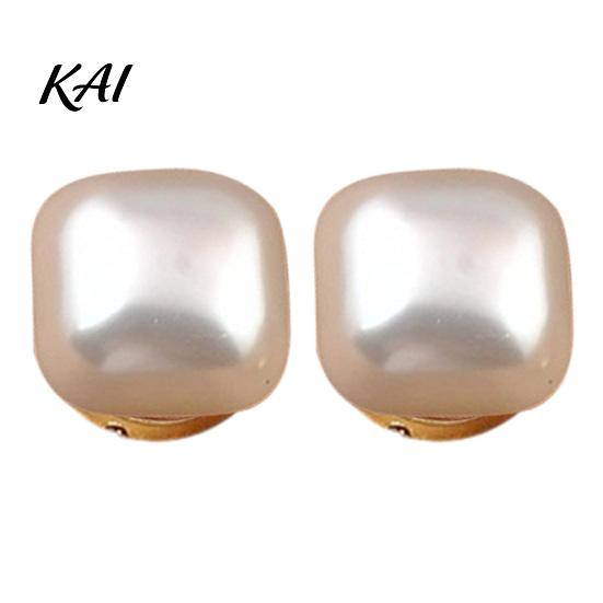 No Sew Safety Button 2Pcs Faux Pearl Magnetic Clothes Button, Fake Cat Eye Stone Brooch Decorative for Shirts Scarf Shawl, Clothing Magnet Portable