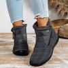 Vysoce kvalitní zimní dámská obuv Vodotěsné Dámské boty Zimní boty Dámská móda Plyšové boty do sněhu Teplé kotníkové boty