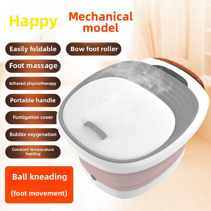Faltbares Fußbad Elektrisches Fußwaschbecken Infrarot-Heizung Fußbad-Eimer Automatische Vertiefung Fußmassage Wasser- und Stromtrennung