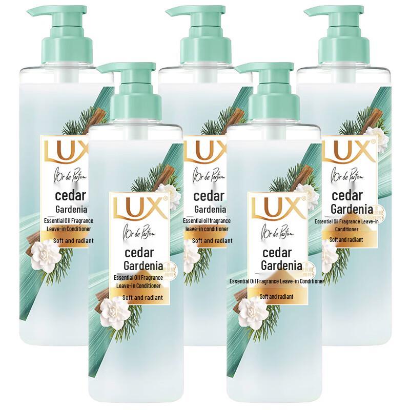 Lux Essential Oil Hair Conditioner - Cedar Gardenia 5x470ml