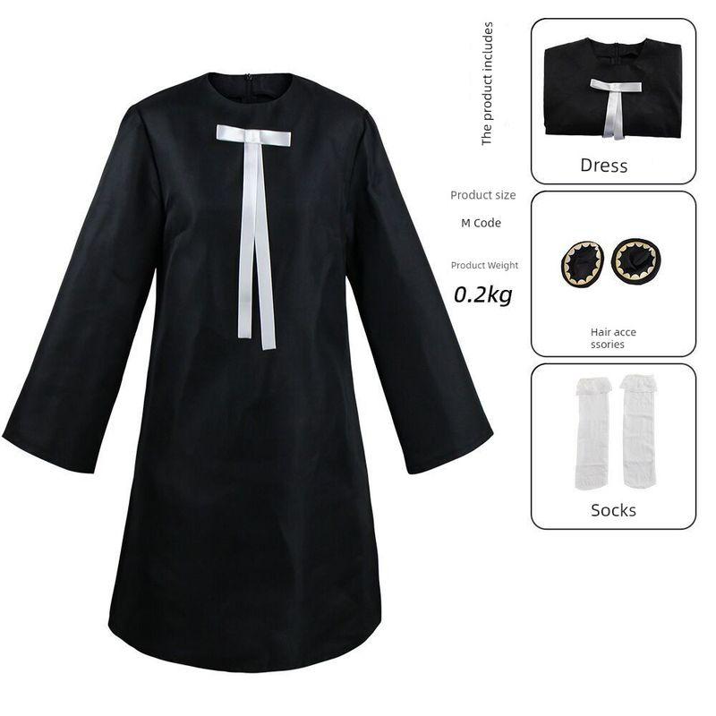 

Spy X Family Cosplay Costumes Twilight Forger Anya Thorn Princess Yor Blair Cosplay Outfits in Stock Aniya Black Suit Children s code 140