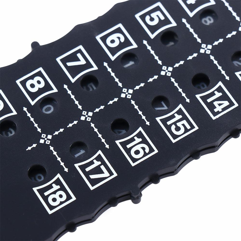 Keeper Stroke Putt with Key Chain Stroke Score Card Score Counter Golf Shot Count Score Counter