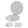 Pocket Mirror Portable Stainless Steel Compact Mirror Metal Handheld Drop Resistant Double Sided Mir