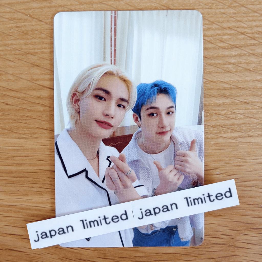 STRAY KIDS JAPAN CIRCUS OFFICIAL PHOTO CARD A B STANDARD FC ver. TOWER RECORDS HMV FC UNIT STAY