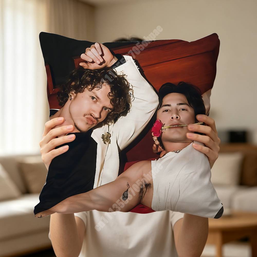 HHeated RRivalry Ice Hockey Sofa Couch Pillow Cover Cushion Case Cozy Bedroom Accent Studio Furnishing