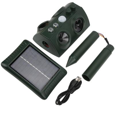 Tierabwehr Solar Ultraschall Vibration Smart Tier Schlangenabwehr