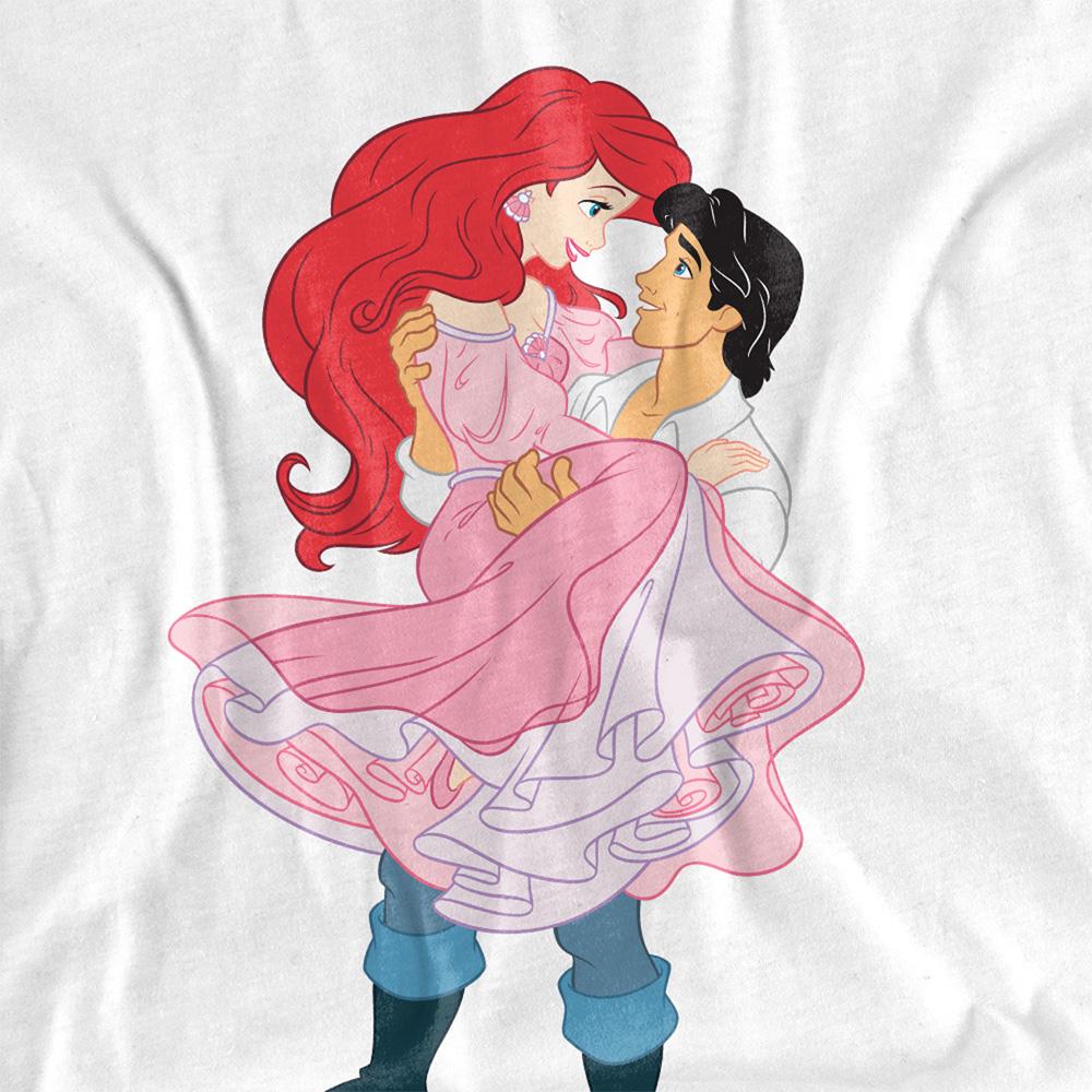 The Little Mermaid Unisex Adult Ariel & Eric T-Shirt