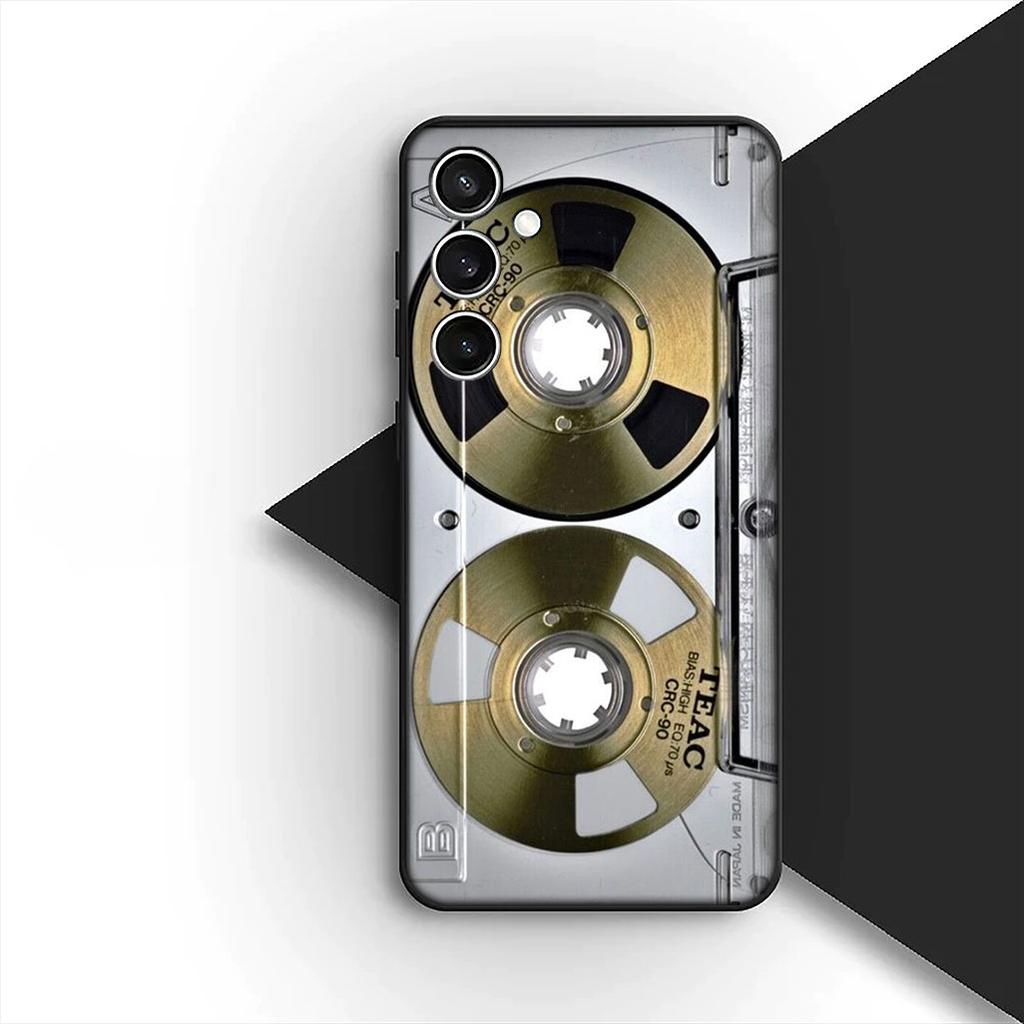 Cover for Motorola Moto G86 G57 E14 E15 G14 G34 G67 G84 G24 A54 G15 Power E22 Phone Case Cassette Retro Camera Vintage Tape