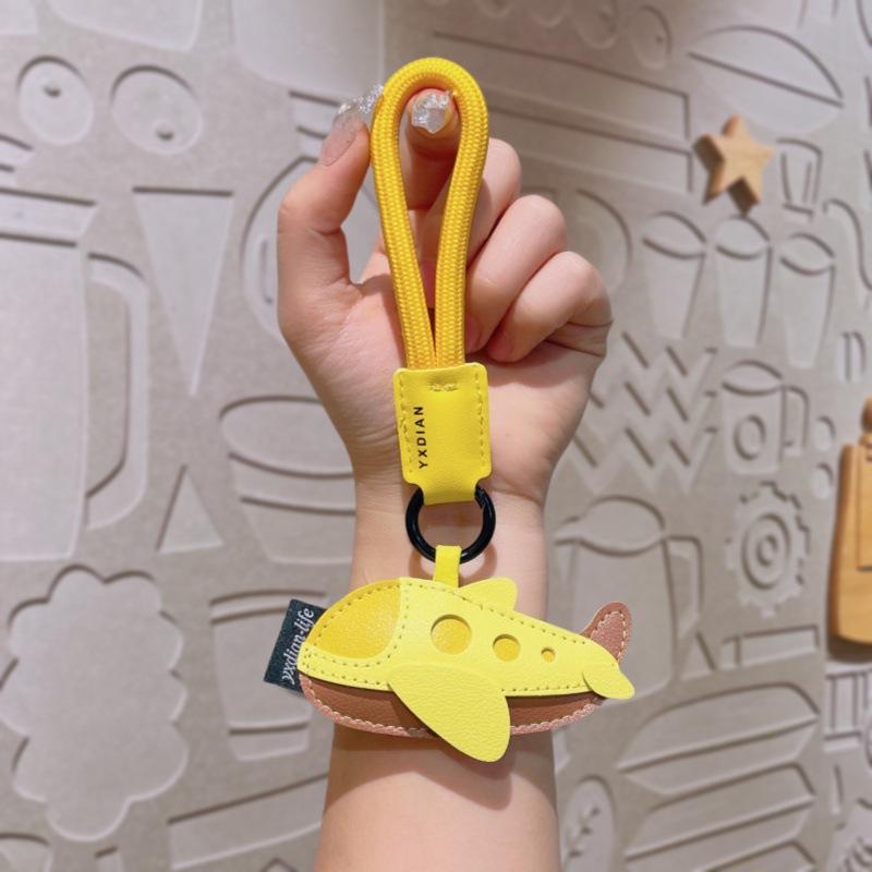 Leather Car Figurine Pendant Student Bag Charming Birthday Exquisite Little Gift Bag Charm