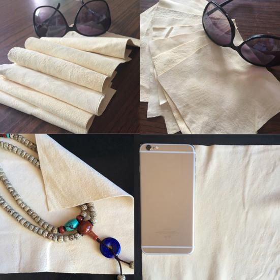 Multi-purpose Sheepskin Glasses Phone Screen Lens Cleaner Cleaning Cloth Wipes