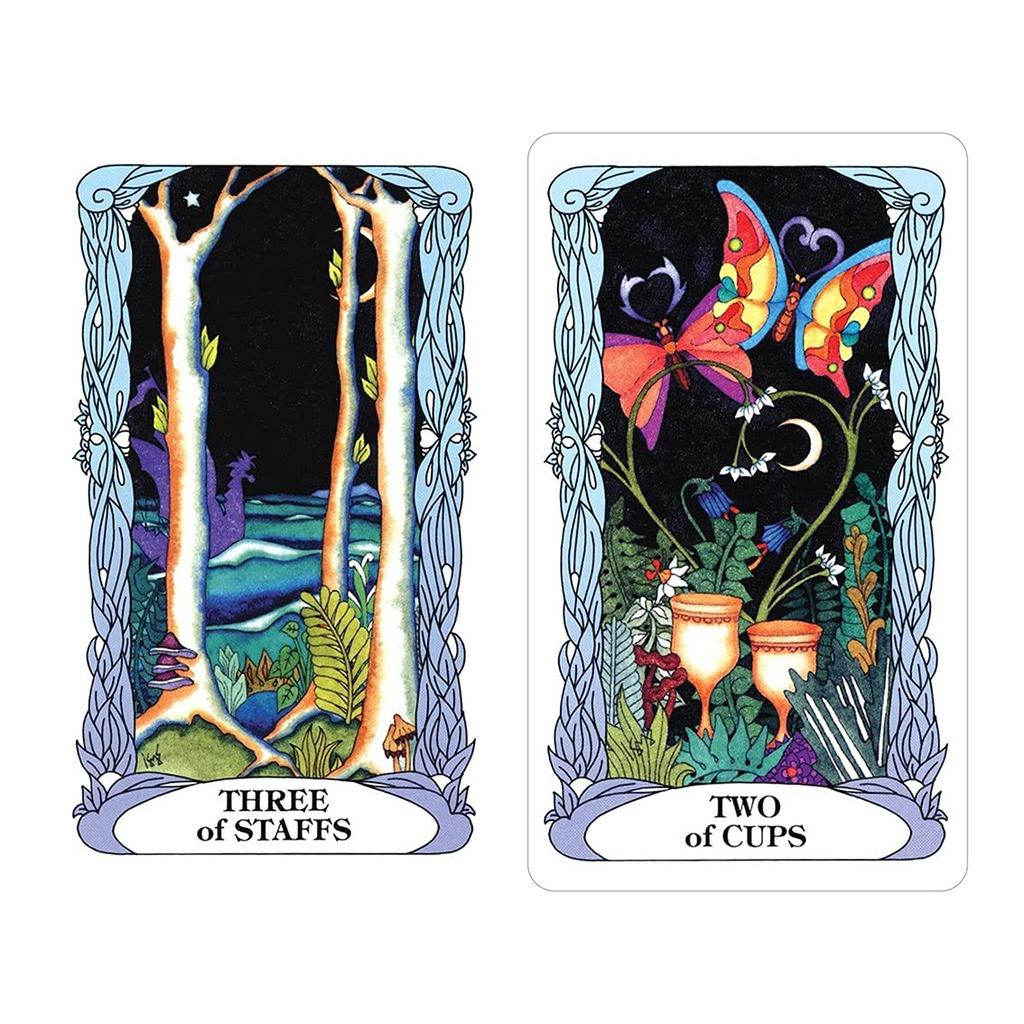 Kancharo Tarot Card Set of a Moon Includes Japanese Tarot Card Instructions Pouch 78-Card [Tarot Garden] & (Authentic)