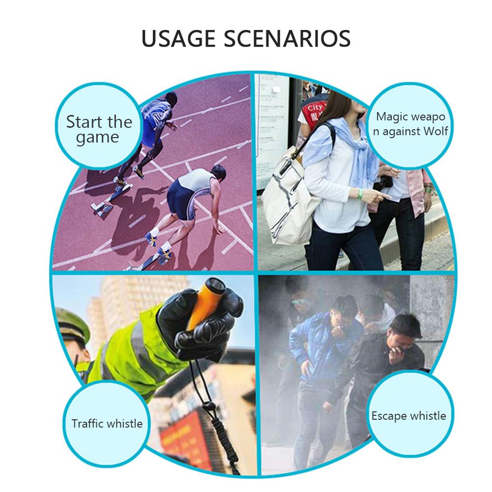 Elektronická píšťalka pro víceúčelovou sportovní ruční píšťalku s ruční píšťalkou na šňůrku pro rozhodčí
