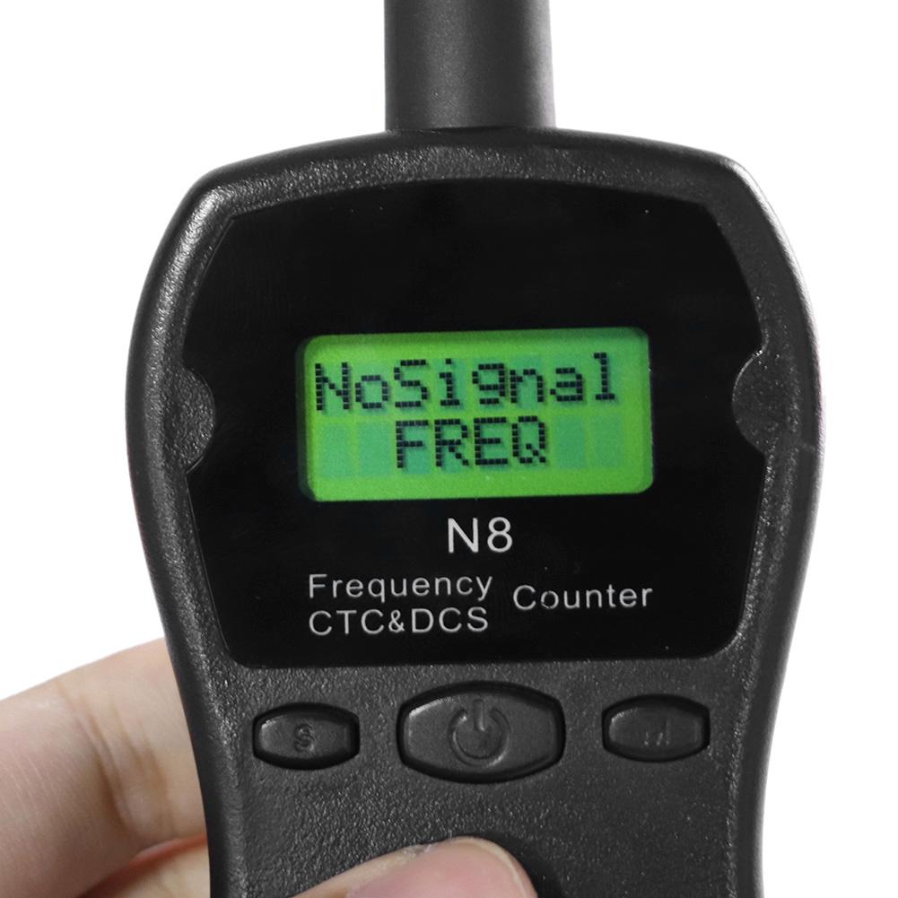 N8 Portable Radio Frequency Counter Meter   WCelsius CTCCSSCelsiusDCS De R for Car Marine