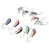 10PCS with 3D Eyes Hard Baits 3cm 1.5g Topwater Lures Durable Crankbait Lures  for Bass Trout Pike