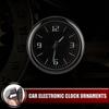 Luminous Car Clock Digital Watch Mechanics Quartz Clocks Car Ornament Timetable Clock Electronic Clock for Dashboard Vent Mount