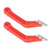 2 Pcs Set Grout Removal Tool Ergonomic Angled Grout Saw with 10 Blades for Tile Cleaning