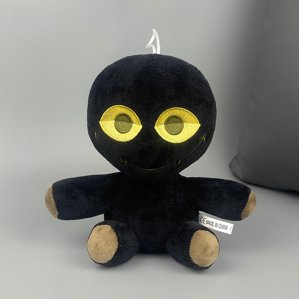 Slap Battles Bob Plush Little Black Game Plush Toy