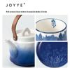 JOYYE Chinese White Porcelain Tea Set