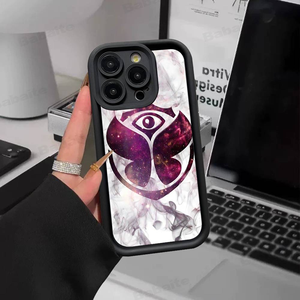 T-tomorrowland Logo Phone Case For iPhone 17 16 E 15 14 13 12 11 Pro Max Plus Back Cover