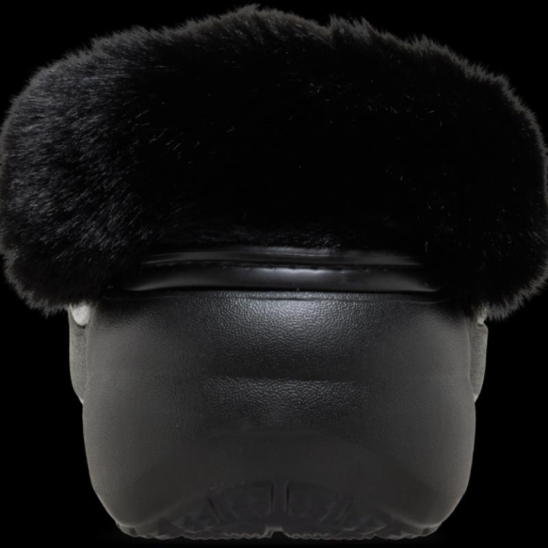 Crocs Platform Fuzz Lined Clog 212854 001