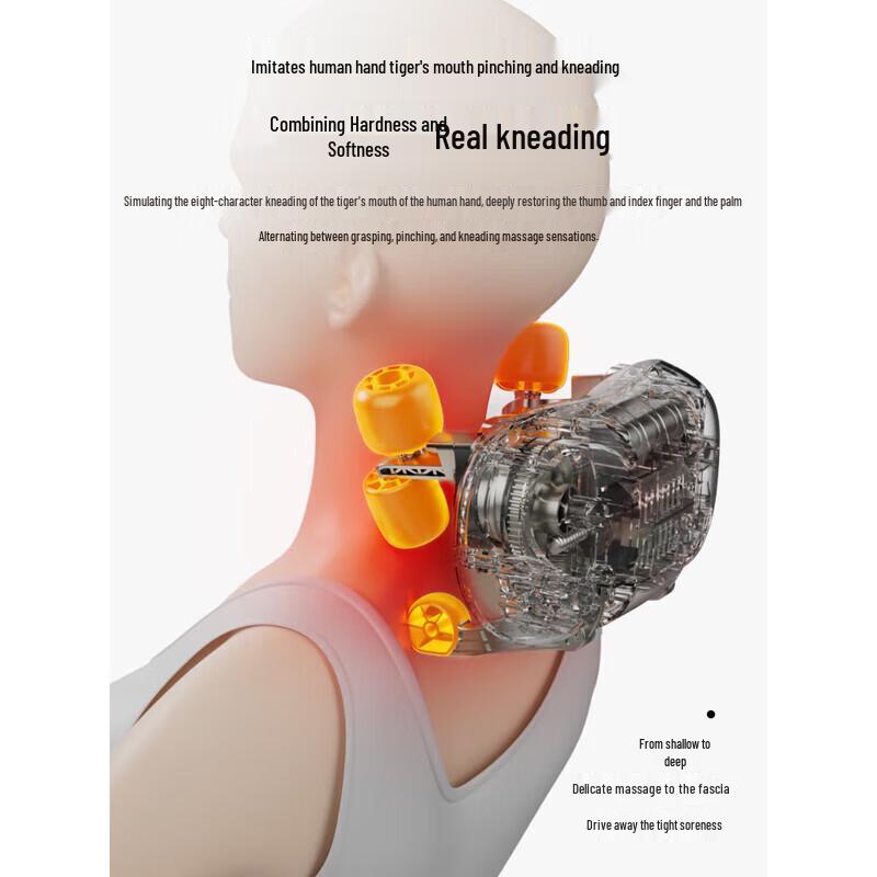 AUX Full Body Kneading Chair Massager