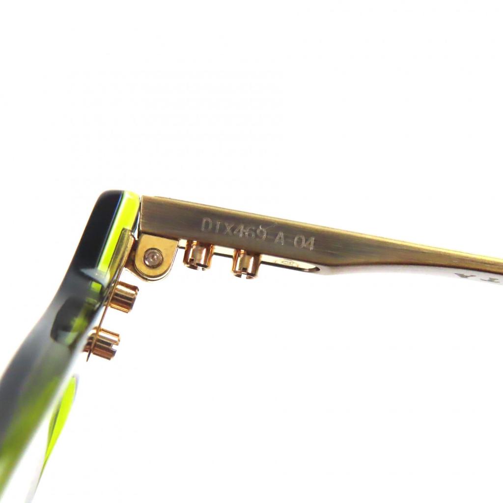 Pristine DITA Glasses ALATARA Aratara Marble Round Clear green mens DTX469 Used