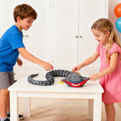 3D Geprint Zeedier Speelgoed Gearticuleerd Fidget Speelgoed Flexibel Diepzeedier Sensorisch Speelgoed voor Kinderen Volwassenen Stressverlichting
