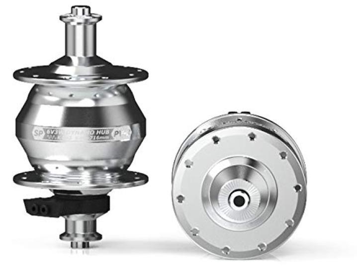 

Shutter Precision Сверхмалая динамо-втулка SL 28H S43HUB00403 Серебристая 28H (SP) ПВ-8