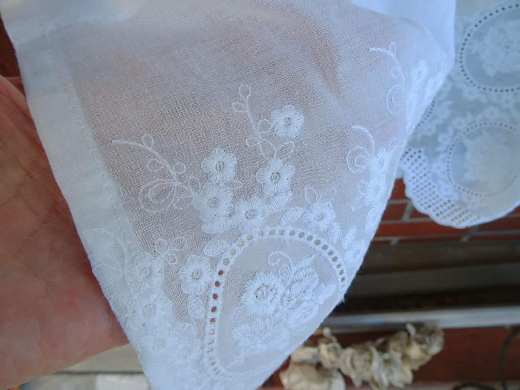 90cm Cafe Curtains for Small Provides Light Hides Rose Simple Natural Semi-Long Windows, Privacy, Shelves, Quartz, Cotton,