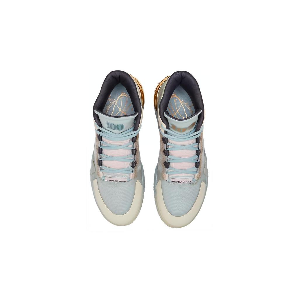 New Balance KAWHI 2 New Money (GS) Kids Sneakers Gray-Mist Pale-Gold GBKLSNM2