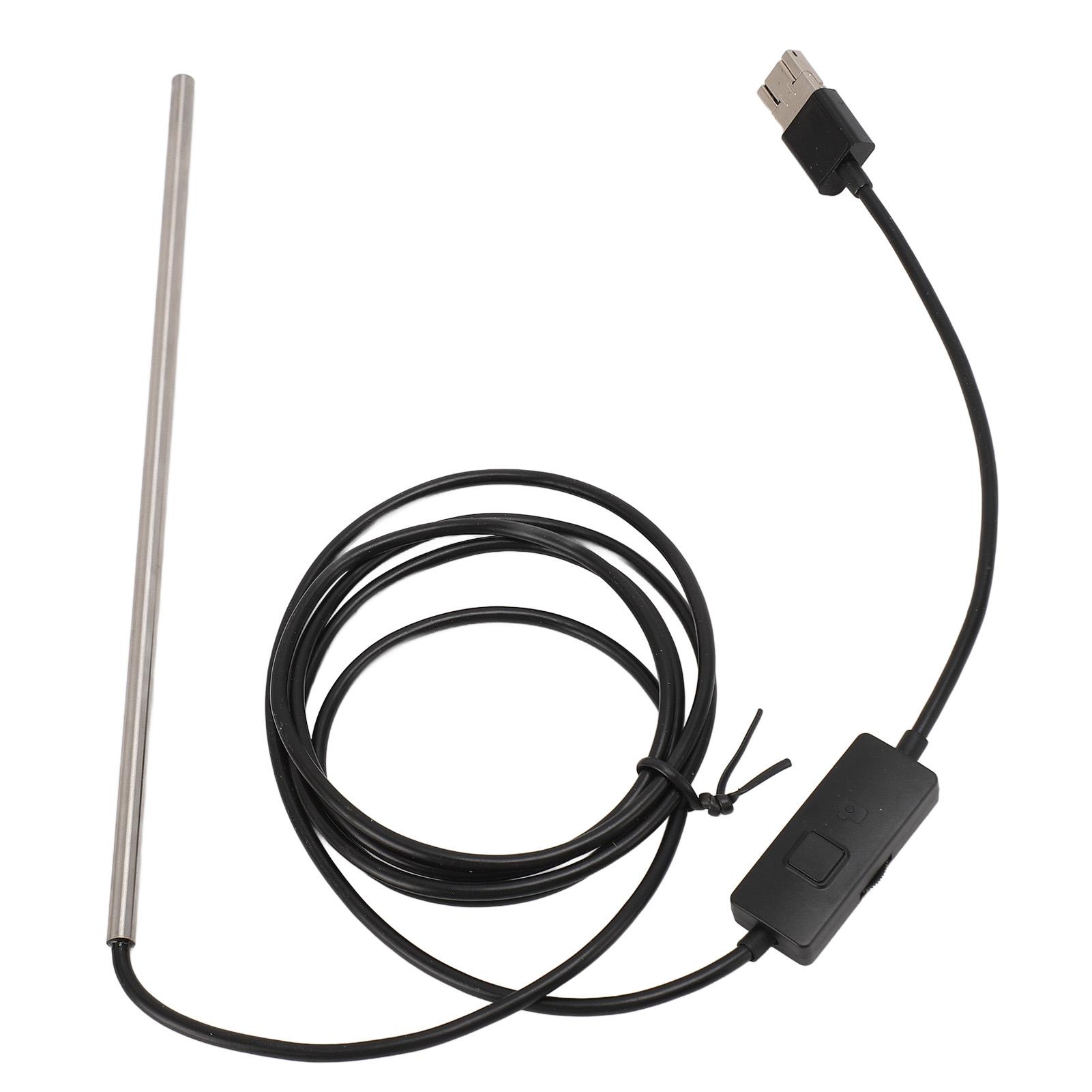 

Промышленный бороскоп IP67 Водонепроницаемый 720P 3 в 1 USB Тип C Micro USB Эндоскоп с 6 светодиодами для