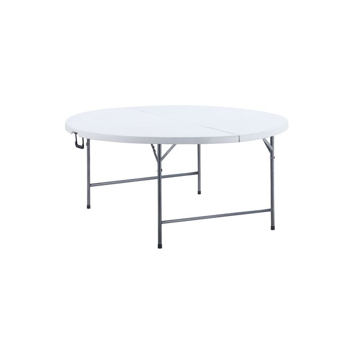 Table Ronde Pliante, 180 X 74 Cm
