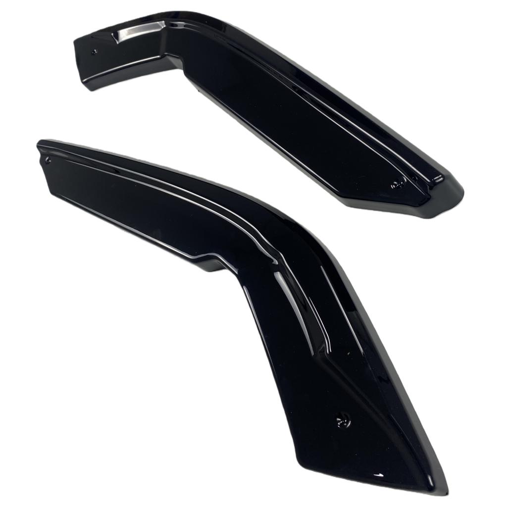 2Pcs Rear Bumper Side Splitters For BMW 4 Seria F32 Coupe M-Pack 435i 435d 2013-2020 Tuning Gloss Black Side Bumper Trim Bodykit