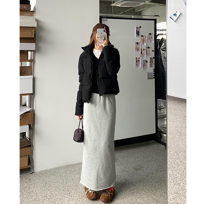 Женская повседневная толстовка с капюшоном и узкой юбкой А-силуэта Nantao весна-лето 2025 S 2789₽