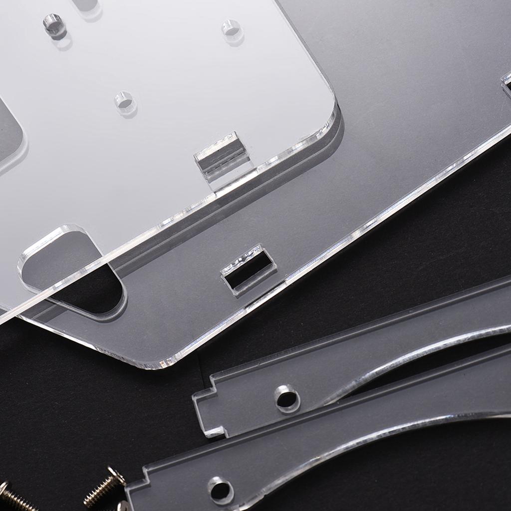 Festplatten Rack Festplatten Halterung Gehäuse 4 6 8 10 Einschübe Acryl DIY Kühllösung für mehrere 3,5" HDDs Fest