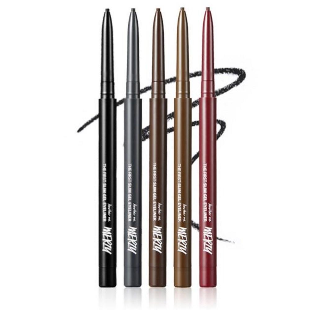 Merge the First Slim Gel Eyeliner 0.05g, GS3 BRONZE OPAL Bronze Opal, 2 pcs.