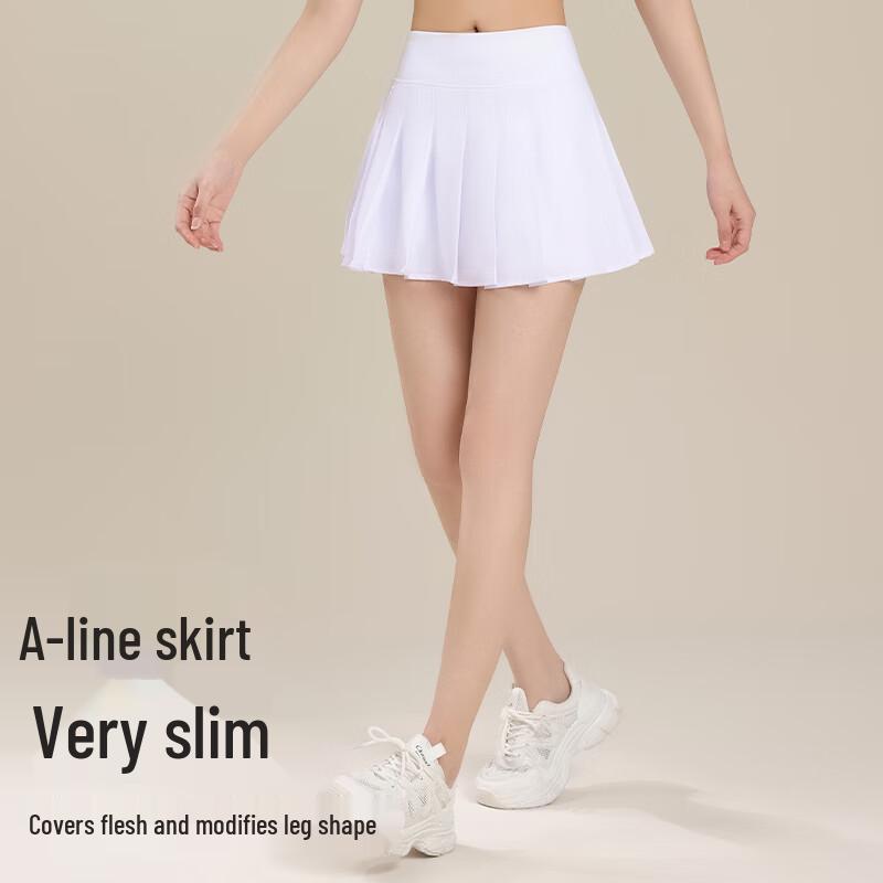 Women's Athletic Pleated Skirt with Inner Shorts