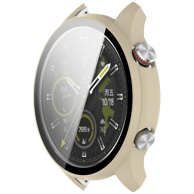 Integrated Screen Protector Frame Protectios Case for Watch 5 Professional Smartwatch PC Tempered Glass Cover