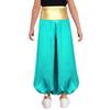 Boys Arabian Prince Costume High Waist Loose Harem Pants Casual Baggy Dance Pants Halloween Outfit