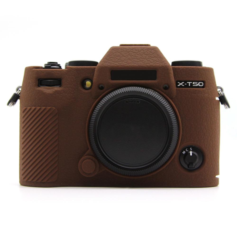 For Fujifilm X-T50 Camera Case Anti-Scratch Textured Silicone Protective Cover