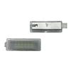 2pcs Car Interior LED Footwell Light Foot Lamp For BMW E90 E91 E92 E60 E65 F10 F20 E87 X5 E70 X3 E83 Compartment Glove Box Lamps